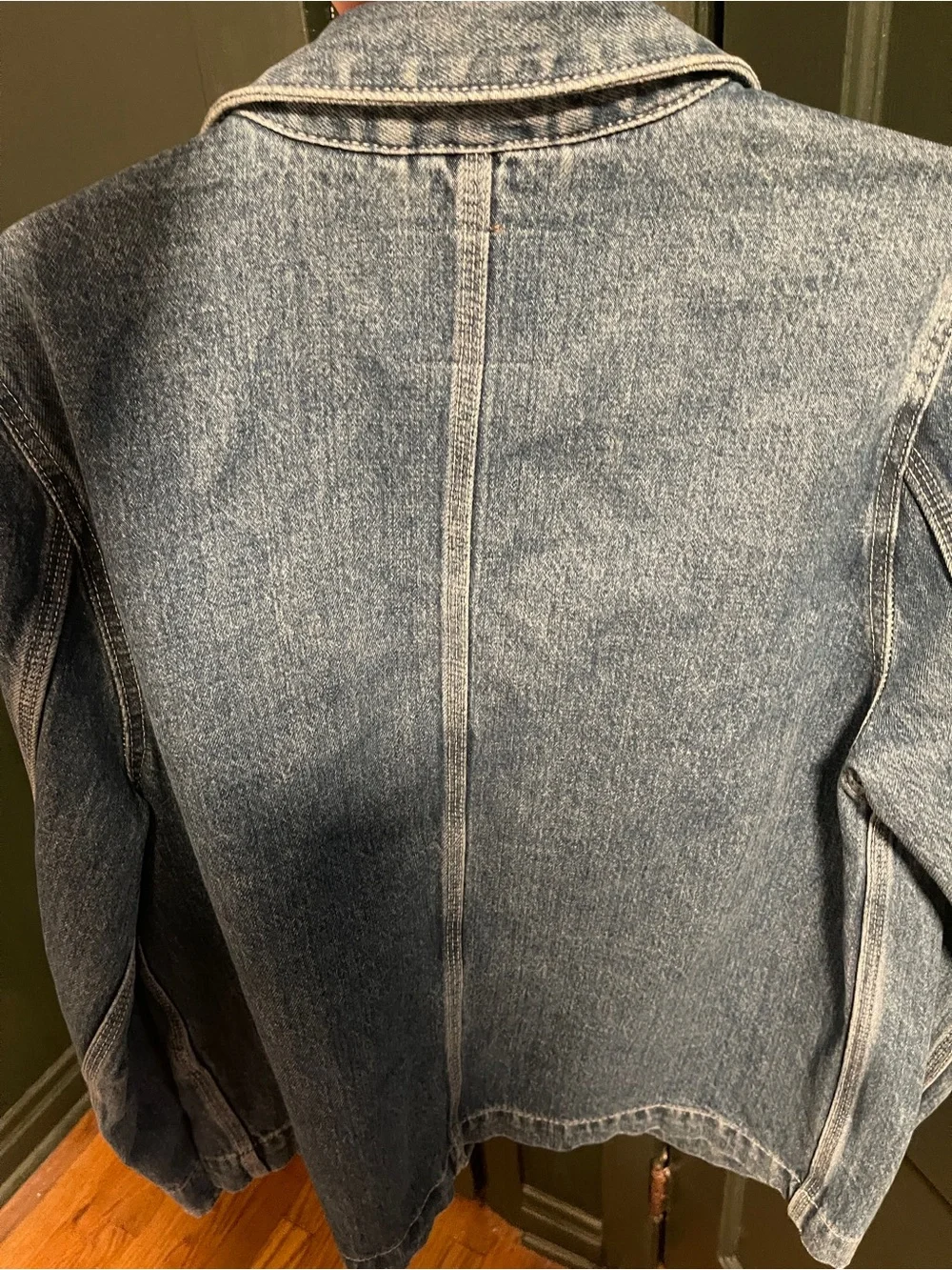 Levi's Denim Chore Jacket with Patch Pockets